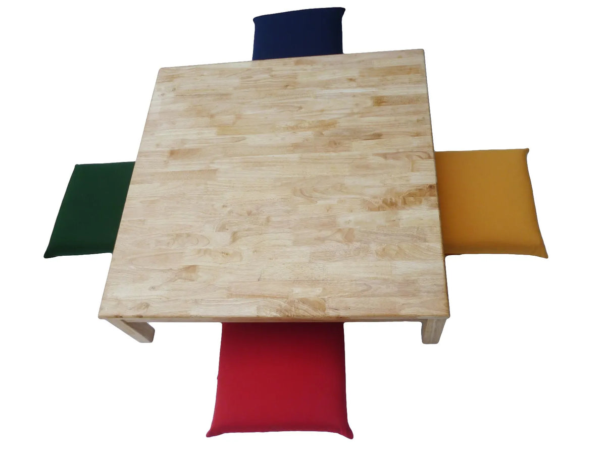 Square Low table and 4 cushions - Image 3