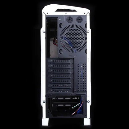 Huntkey MVP Pro  Gaming computer chassis - Blue (No PSU Included, NO FAN Included) - Image 4