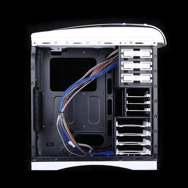 Huntkey MVP Pro  Gaming computer chassis - Blue (No PSU Included, NO FAN Included) - Image 5