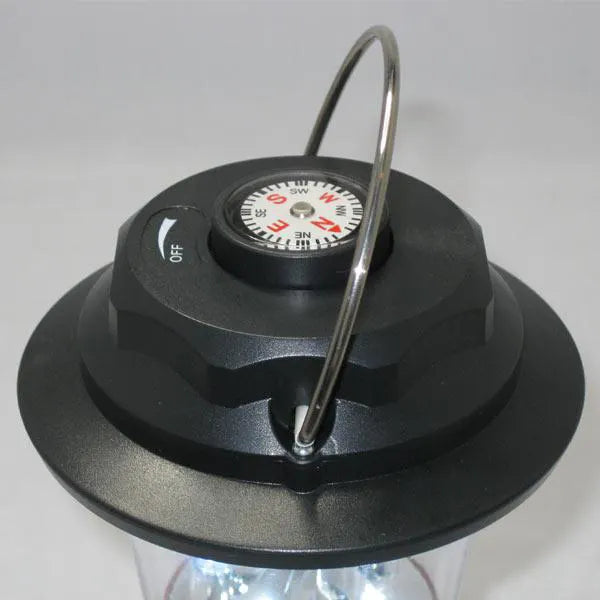 Portable Dynamo LED Lantern Radio with Built-In Compass - Image 2