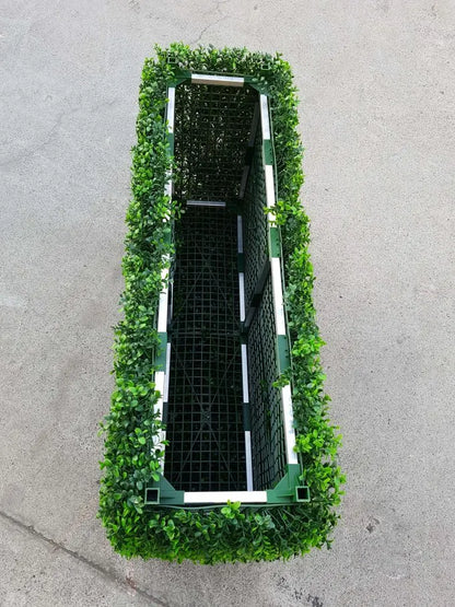 Deluxe Portable Buxus (Bright) UV Resistant 100cm Long x 50cm High x 25cm Wide - Image 2