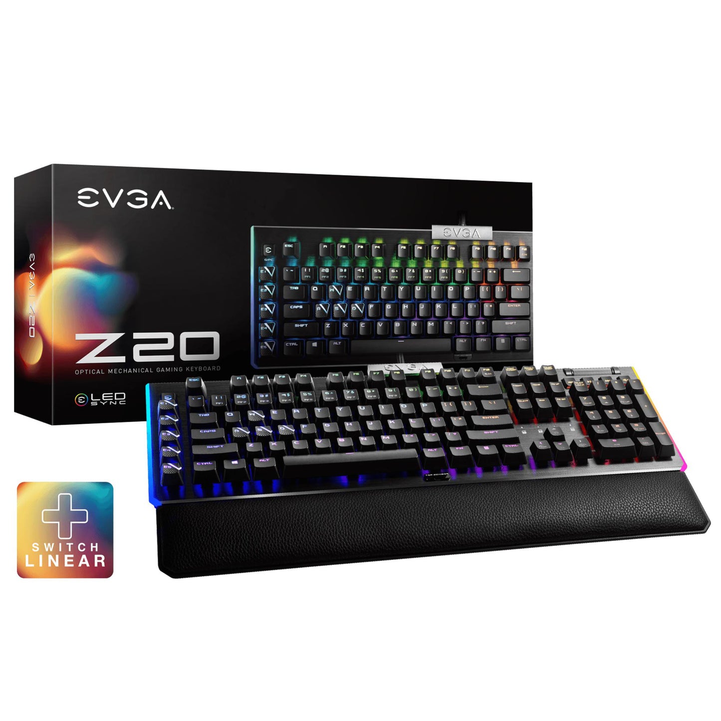 EVGA Z20 RGB Gaming Keyboard - Keyboards