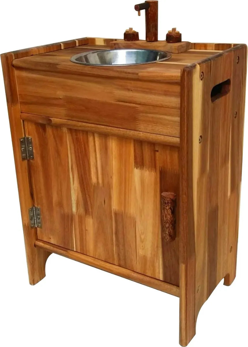 Natural Wooden Sink - Image 2