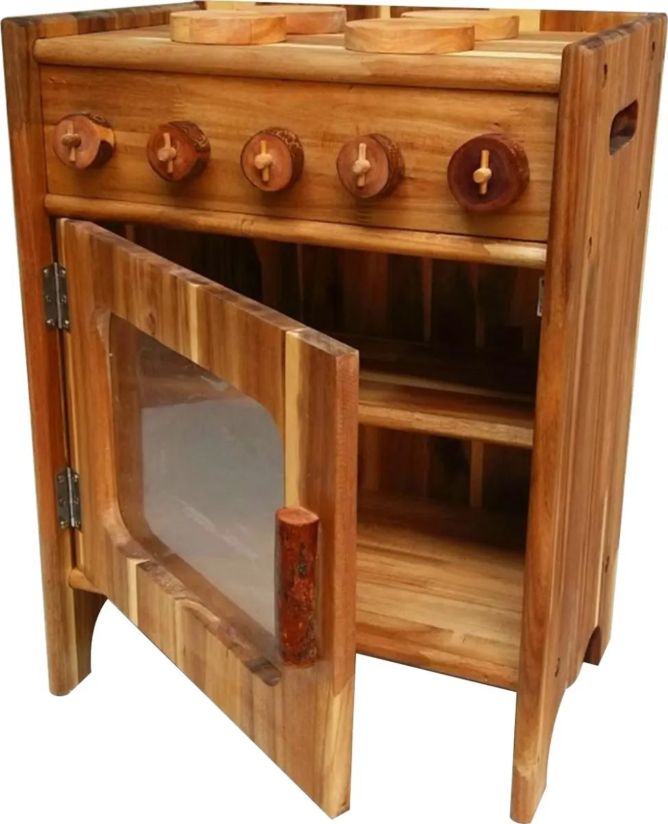 Natural Wooden Stove - Image 2