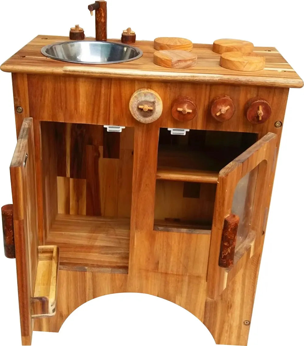 Combo Wooden Stove and Sink - Image 2
