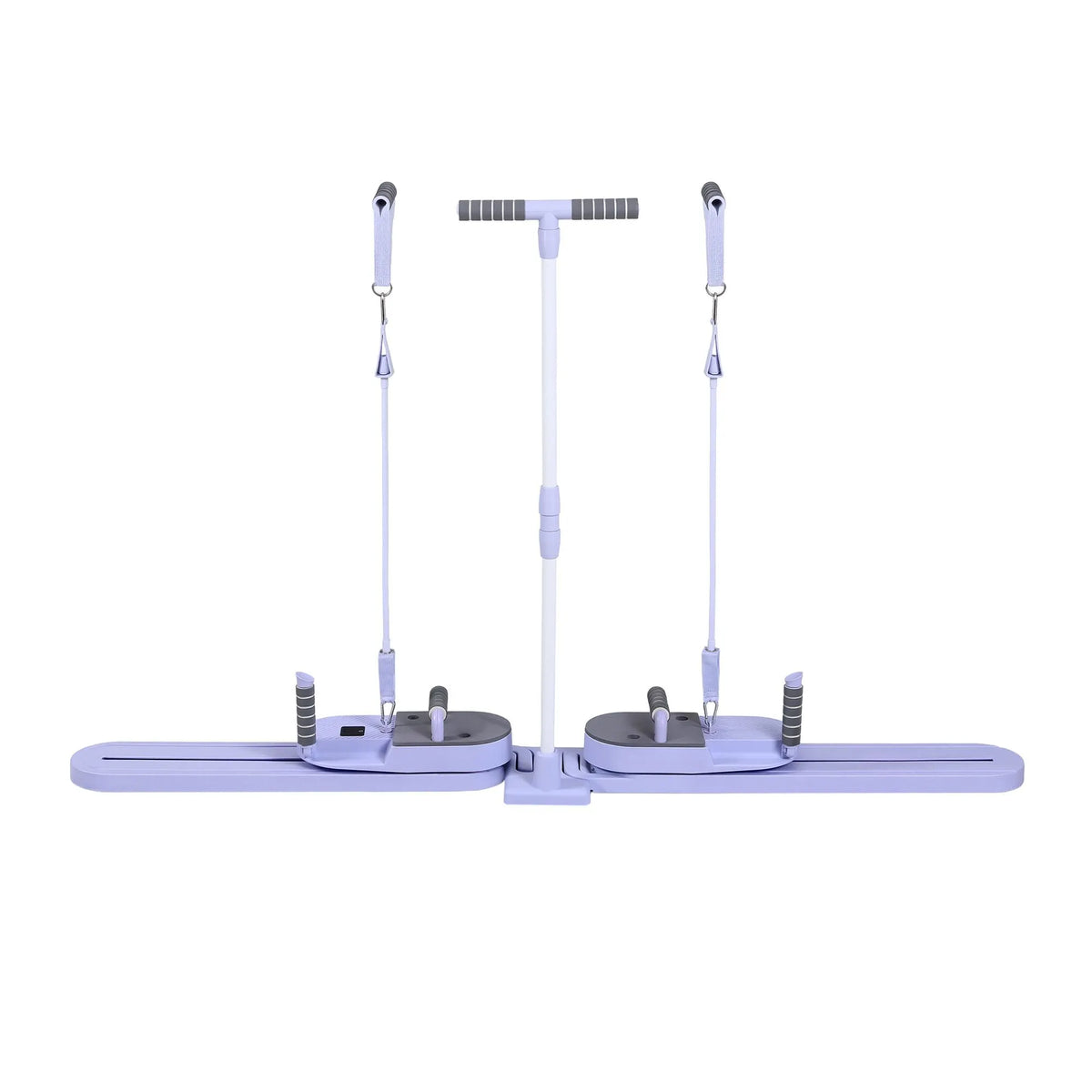 Everfit Abdominal Trainer Machine Core Glider Split Home Gym Equipment Purple - Image 4