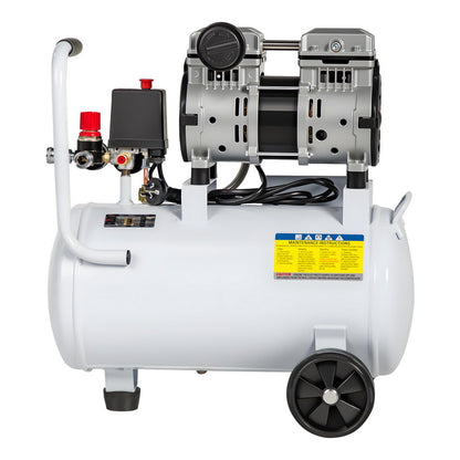 Giantz 24L Air Compressor Quiet 0.75HP Oil-Free Portable Tyre Inflator 40L/Min - Image 3
