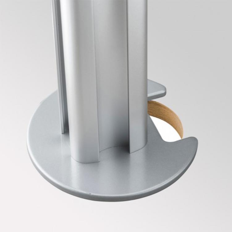 Atdec Grommet Clamp Silver - Monitors - Mounts - Image 3