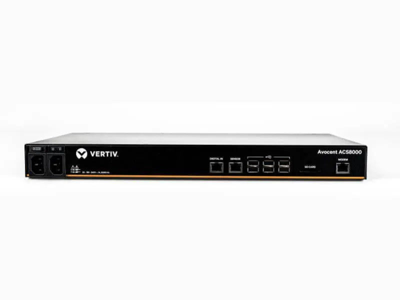 Vertiv ACS 8000 48-Port Dual AC w/ Modem - Power ITMS - Image 2