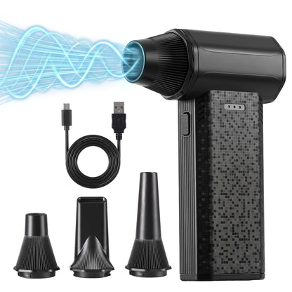 GIANTZ Electric Air Duster 202g 110000RPM Blower for Car Keyboard Outdoor