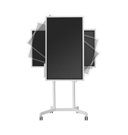 Atdec AD-TVC-70R-W TV Cart with Rotation - Mobile Trolleys