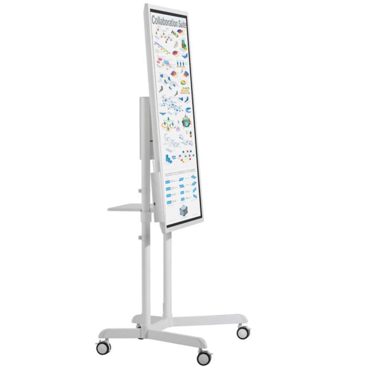 Atdec AD-TVC-70R-W TV Cart with Rotation - Mobile Trolleys - Image 6