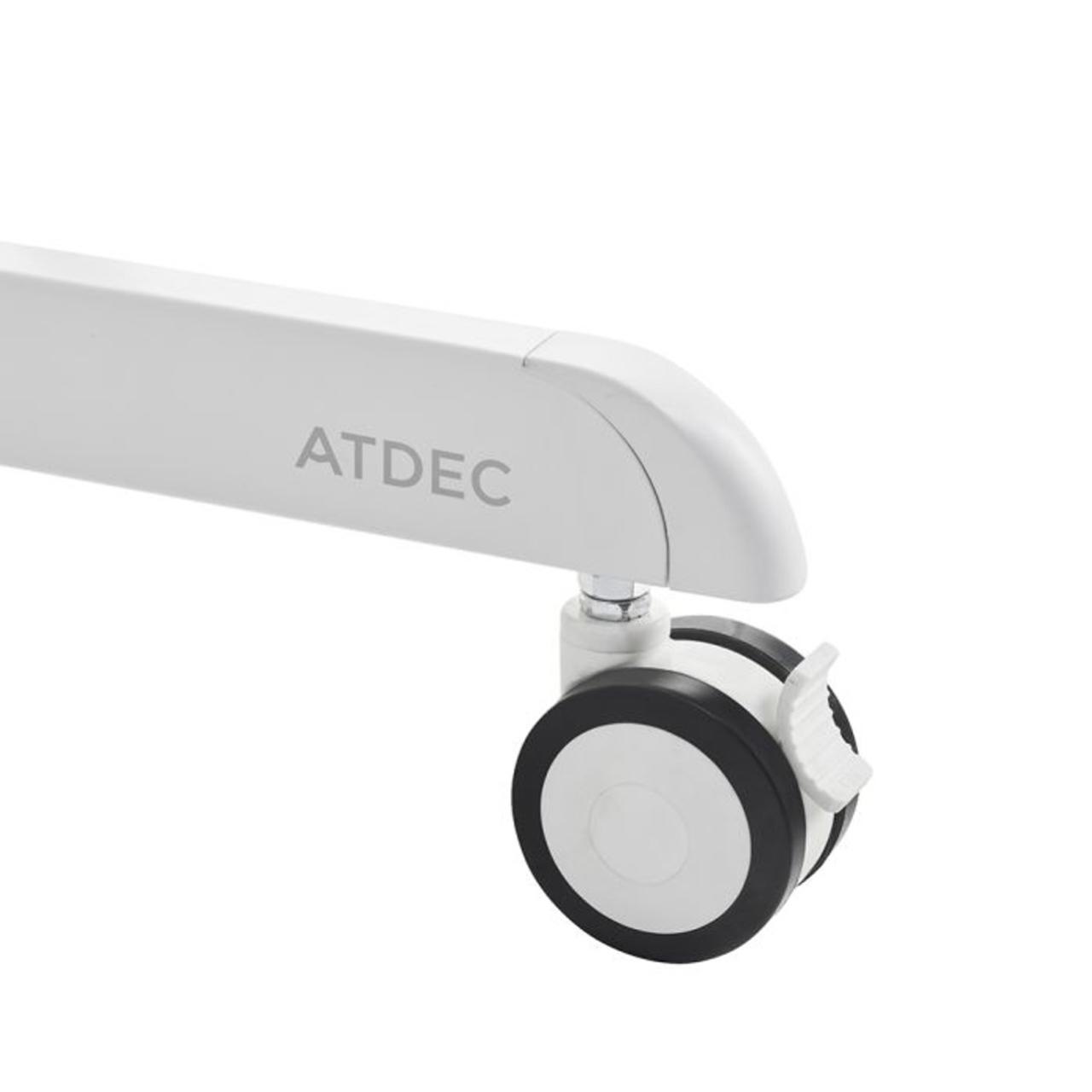 Atdec AD-TVC-70R-W TV Cart with Rotation - Mobile Trolleys - Image 7