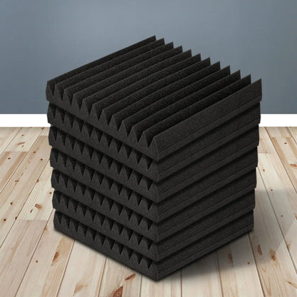 Alpha Acoustic Foam 20pcs 30x30x5cm Sound Absorption Proofing Panel Studio Wedge - Image 8