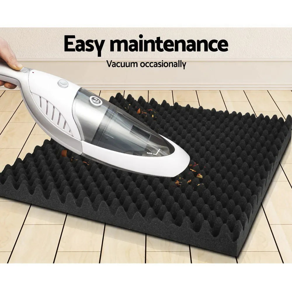 Alpha Acoustic Foam 40pcs 50x50x5cm Sound Absorption Proofing Panels Eggshell - Image 5