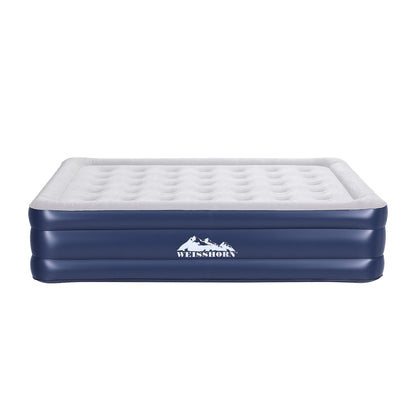 Weisshorn Air Mattress Queen Inflatable Bed 46cm Air bed Cube - Image 4
