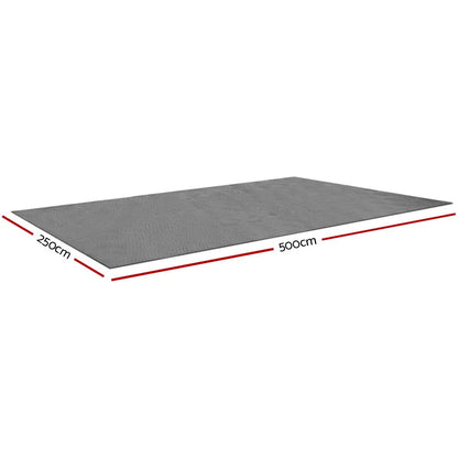 Weisshorn 5M X 2.5M Annex Matting Floor Mats Mesh Caravan Camping Annexe - Image 2