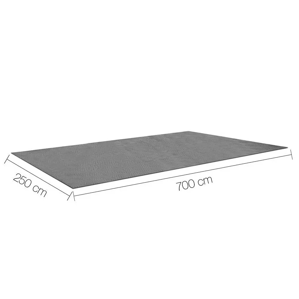 Weisshorn 7x2.5M Annex Matting 600GSM Floor Mats Hollow Design Mesh Caravan - Image 2