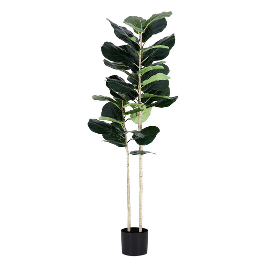 Artiss 150cm Artificial Fiddle Tree Faux Trees Indoor Decor Artificial Plants Lifelike Plant 1.5M - Image 2