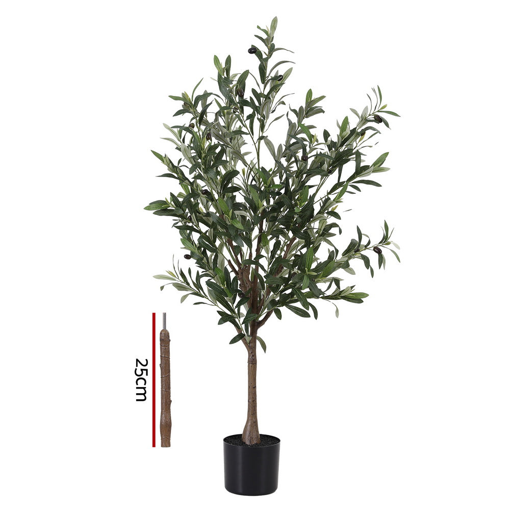 Artiss 155cm Artificial Olive Tree Faux Trees Indoor Decor Artificial Plants Lifelike Plant - Image 4