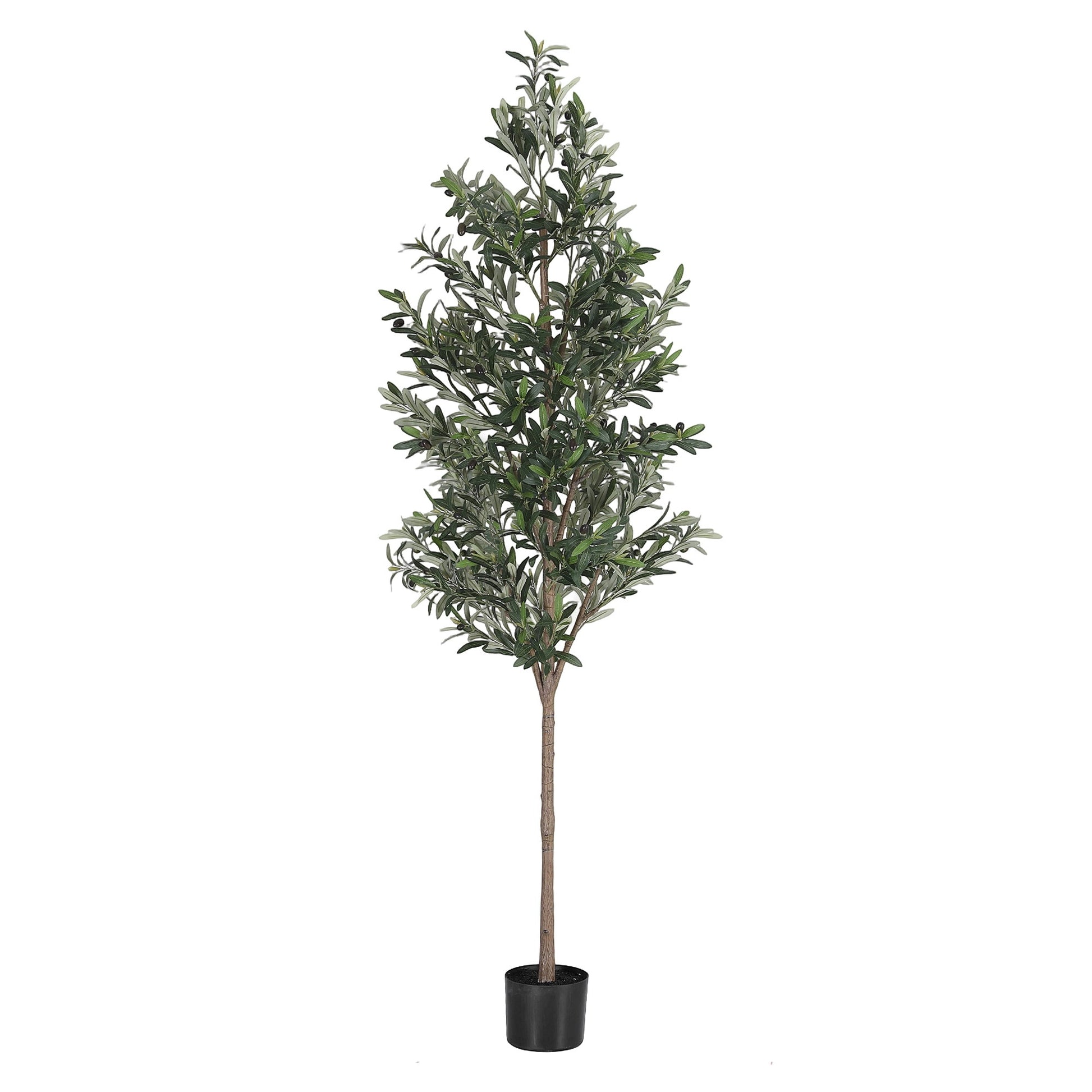 Artiss 210cm Artificial Olive Tree Faux Trees Indoor Decor Artificial Plants Lifelike Plant 2.1M - Image 2