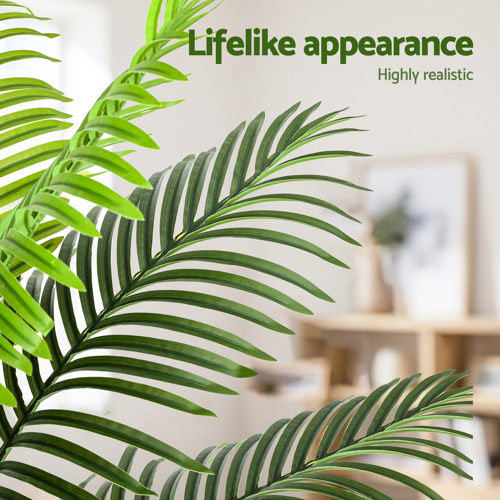 Artiss 180cm Artificial Palm Tree Faux Trees Indoor Decor Artificial Plants Lifelike Plant 1.8M - Image 6