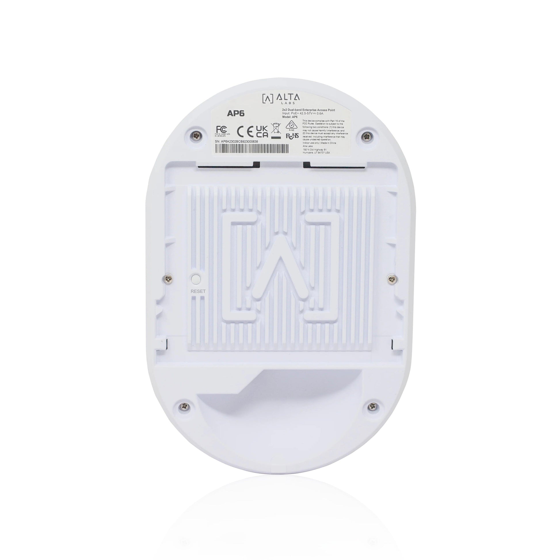 Alta labs AP6 Dual Band Wi-Fi 6 AP - Network - Wireless Access Point - Image 2