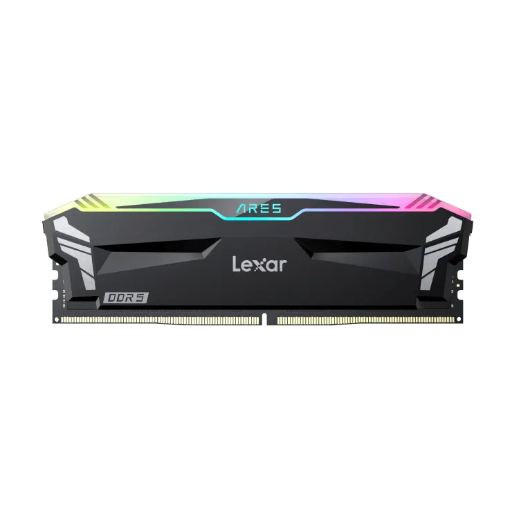 Lexar Ares U-DIMM DDR5 6800 32GB Kit (16GB x2),with heatsink and RGB lighting, Black, dual pack...
