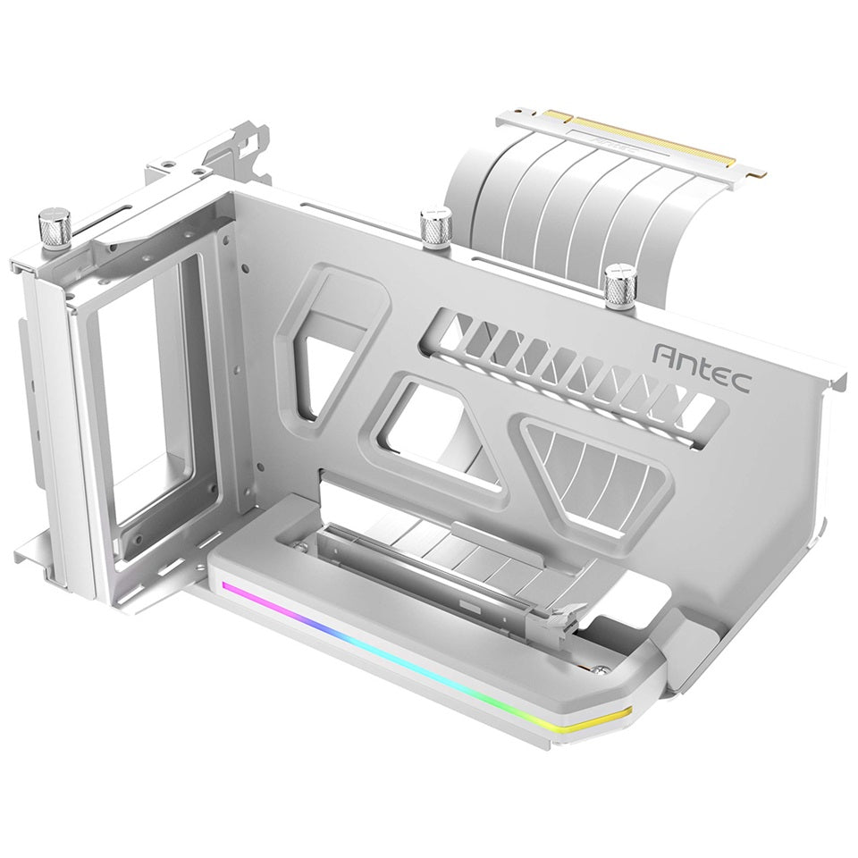 Antec AT-ARCVB-W190-A-PCIE5 SHIFT ARGB White PCI-E 5.0, 190mm riser, ARGB, PCIe 5.0 x16, fits up... - Image 2