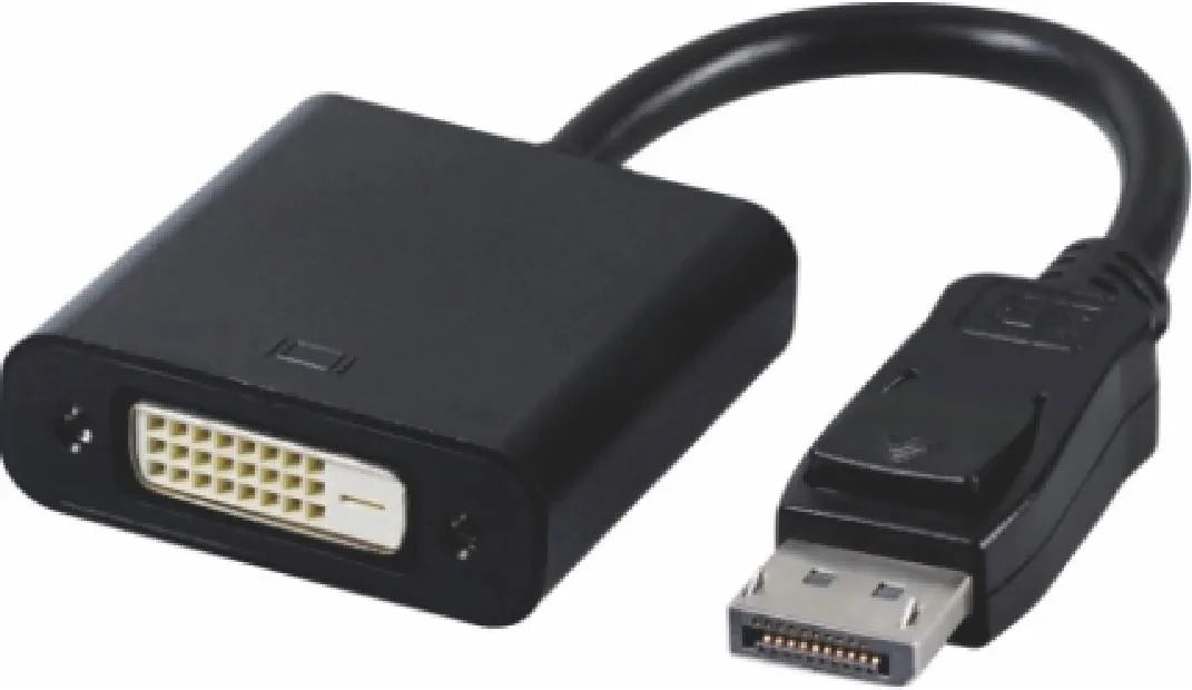 Astrotek DisplayPort DP to DVI Adapter Converter Male to Female Active Connector Cable 15cm - 20...