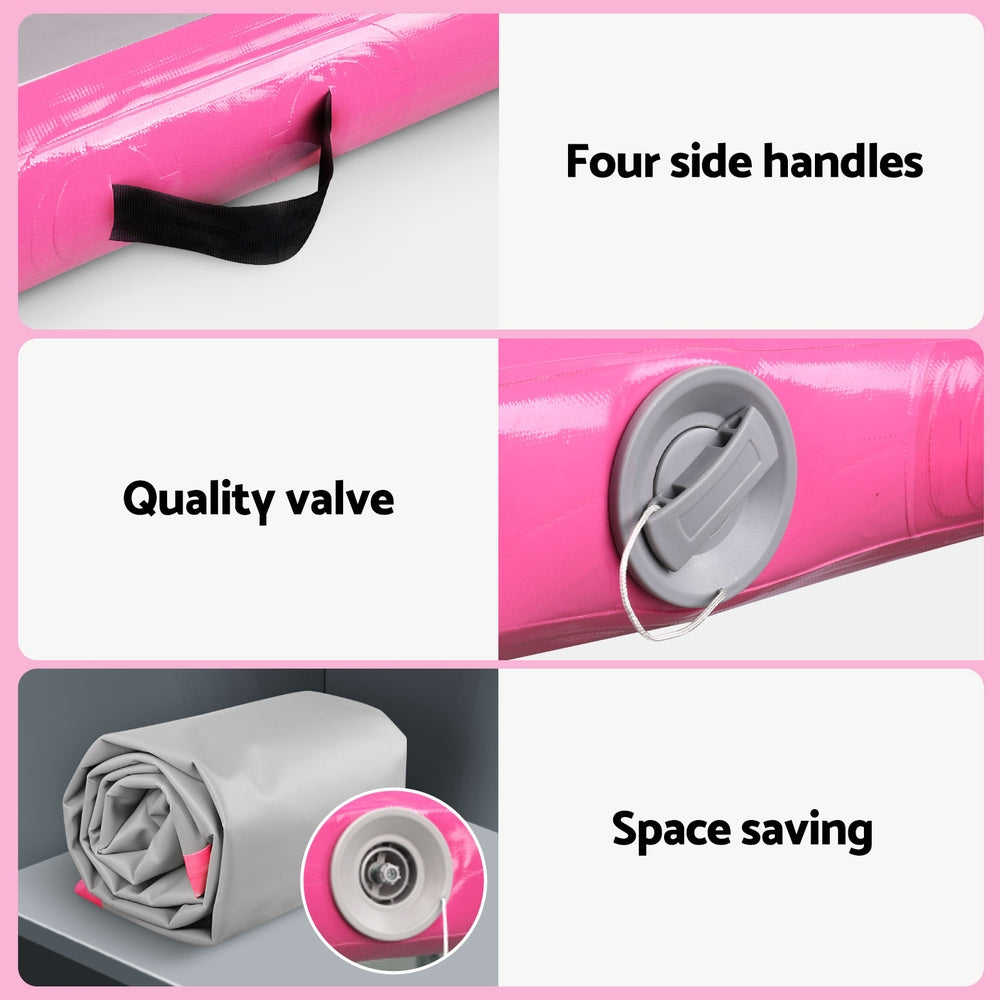 Everfit 4X1M Airtrack Inflatable Air Track Tumbling Mat W/Pump Floor Gymnastics - Image 5