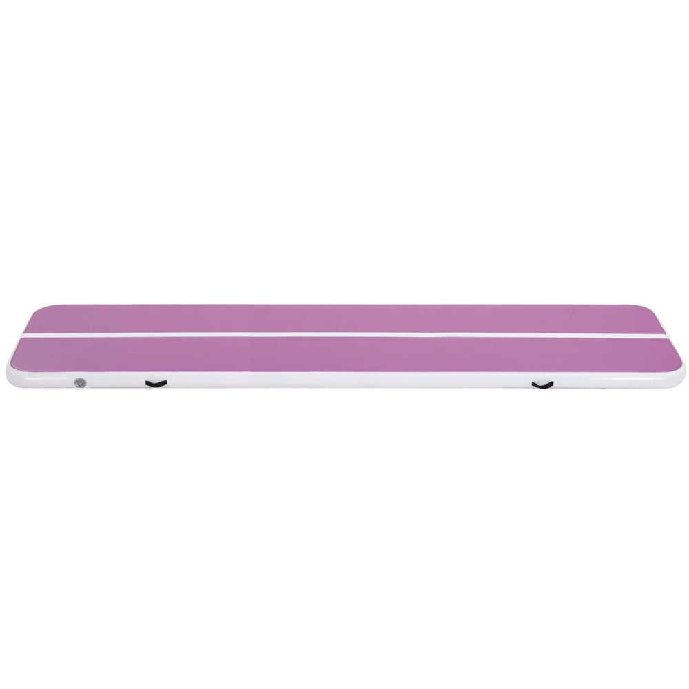 Everfit 4M Air Track Gymnastics Tumbling Exercise Yoga Mat W/ Pump Inflatable Purple - Image 3