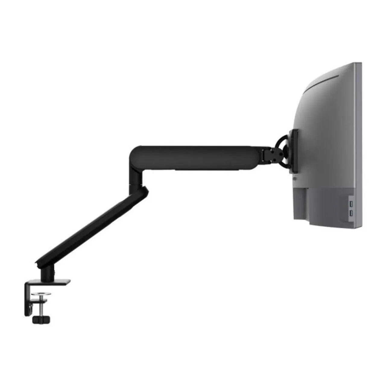 Atdec Ora Single Monitor Dynamic Arm - F-Clamp - Black - Monitors - Mounts - Image 4