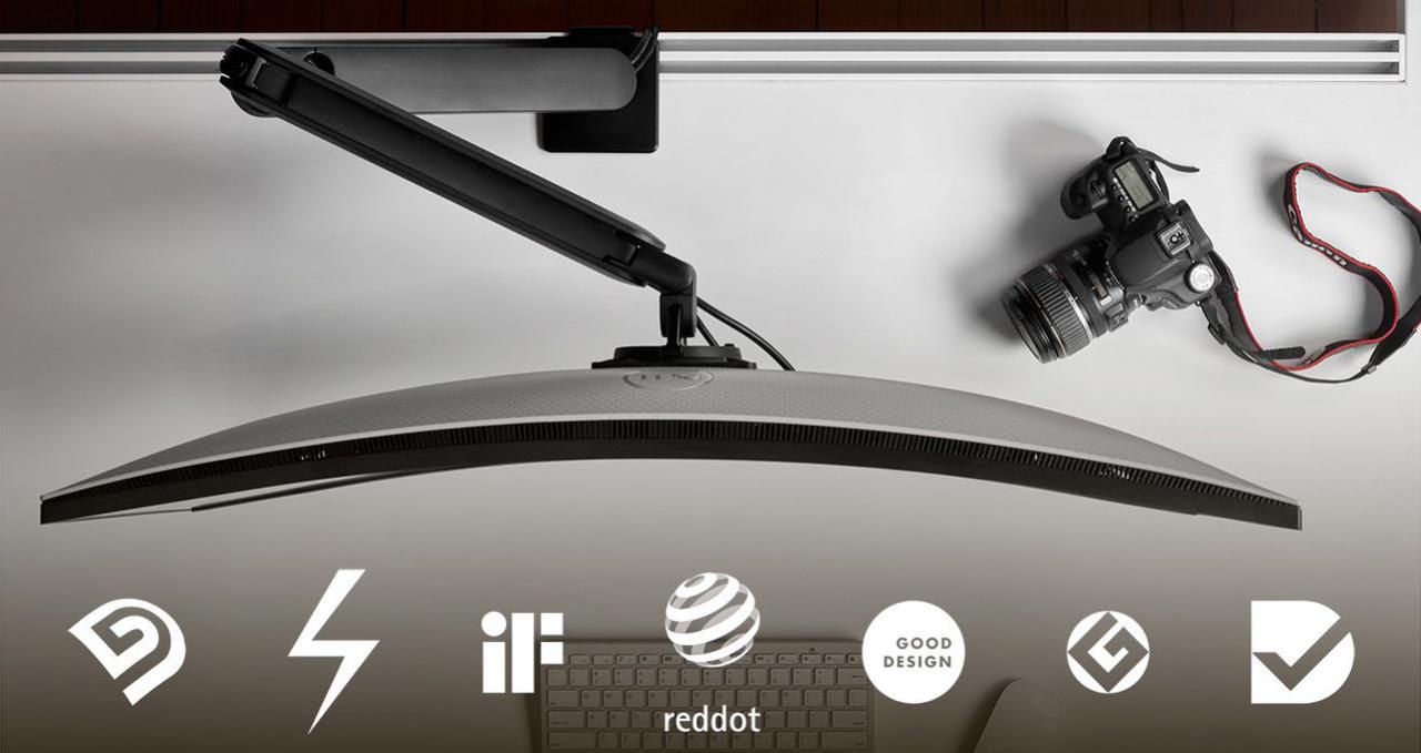 Atdec ORA Dynamic Monitor Arm Black - Monitors - Mounts - Image 9