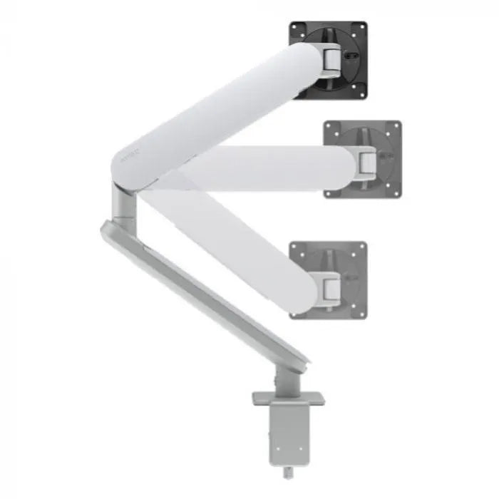 Atdec Ora Single Monitor Dynamic Arm - F-Clamp - White - Monitors - Mounts - Image 3
