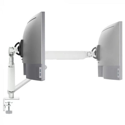 Atdec Ora Single Monitor Dynamic Arm - F-Clamp - White - Monitors - Mounts - Image 4