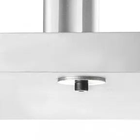Atdec AWM Bolt Through Desk Fixing - Silver - Monitors - Mounts