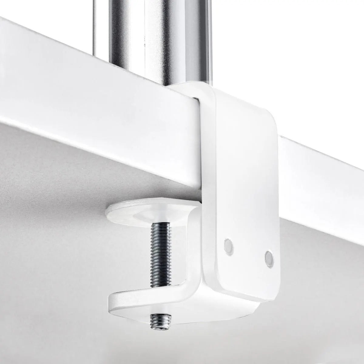 Atdec AWM F-Clamp Desk Fixing - White - Monitors - Mounts