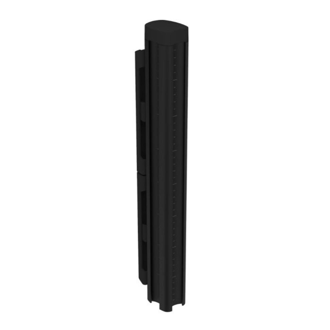 Atdec 400mm Stackable Post Black - Monitors - Mounts