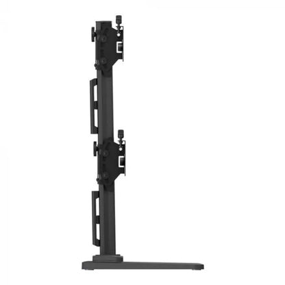 Atdec Super Heavy-Duty Dual Stacked Mount on Freestanding Base - Black - Monitors - Mounts - Image 7