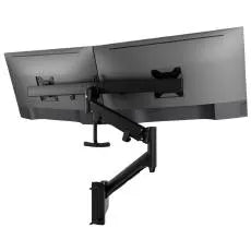 Atdec Dual Monitor Tandem Dynamic Wall Mount - Black - Monitors - Mounts
