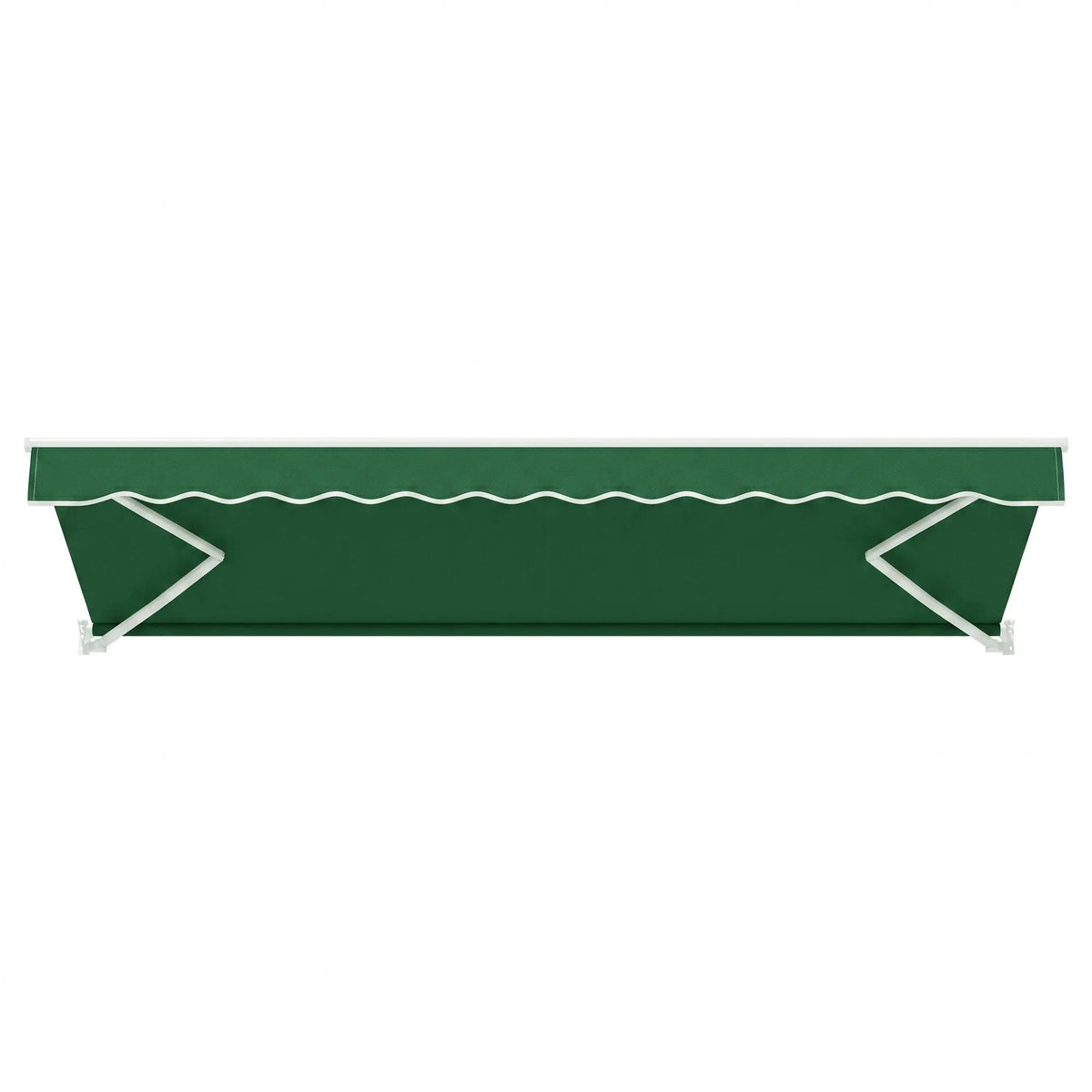 Instahut Retractable Folding Arm Awning Motorised Sunshade 5Mx3M Dark Green - Image 3