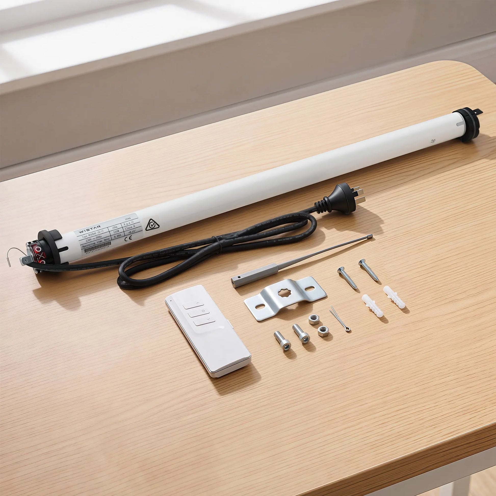 Instahut Pivot Arm Awning Motor Replacement Kit With Remote Control - Image 7
