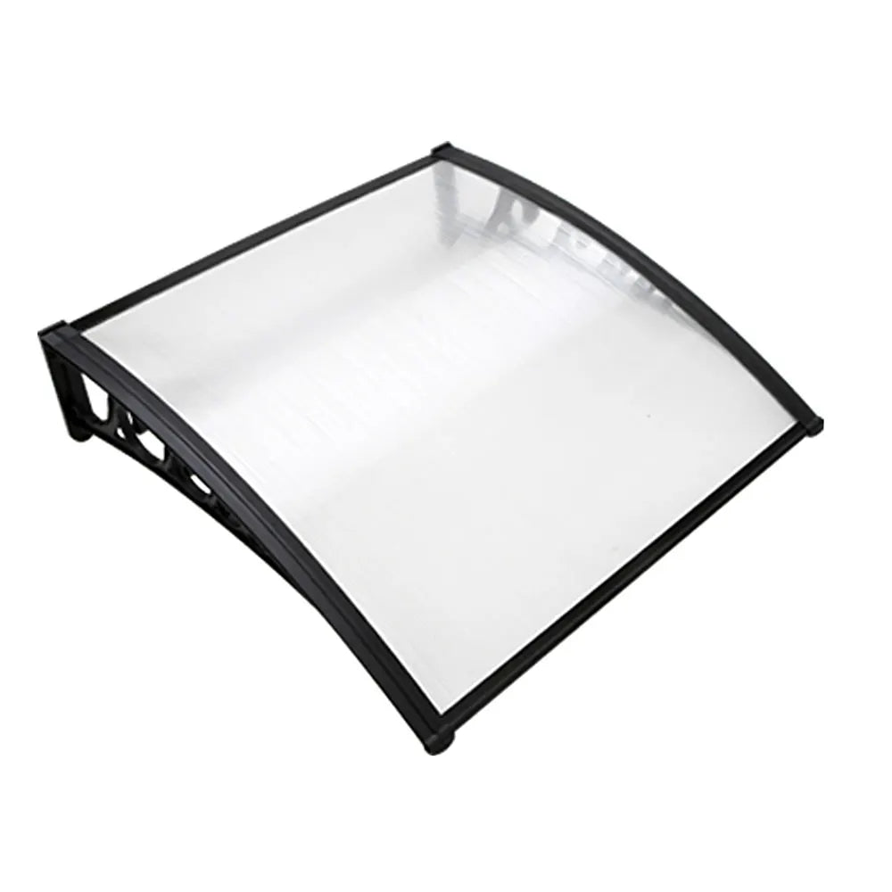 Instahut Window Door Awning 1mx1m Transparent Panel - Image 8
