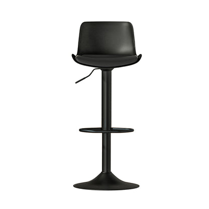 Artiss 2x Bar Stools Padded Seat Gas Lift Black - Image 3