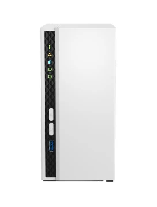 QNAP TS-233 2 Bay NAS ARM 4-core Cortex-A55 2.0GHz processor 2GB Hot-swappable 1xGbE WOL 2xUSB2.0... - Image 2