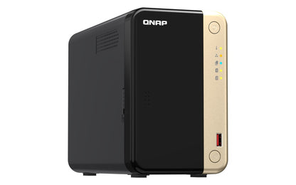 QNAP TS-264-8G 2 Bay desktop NAS 8 GB DDR4 onboard not expandable 2 x 3.5'/2.5' SATA 6Gb/s drive... - Image 3