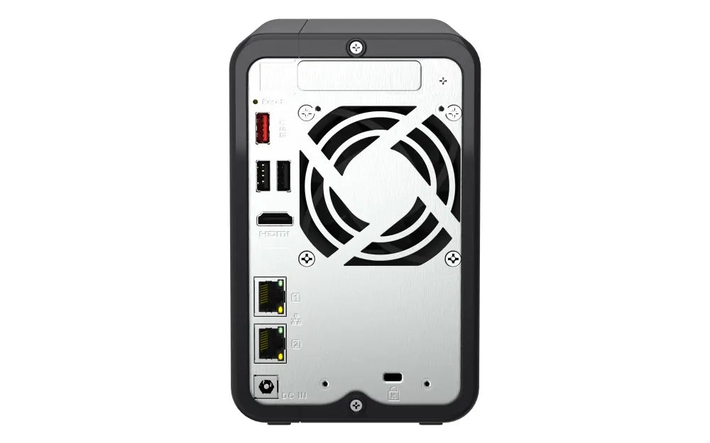 QNAP TS-264-8G 2 Bay desktop NAS 8 GB DDR4 onboard not expandable 2 x 3.5'/2.5' SATA 6Gb/s drive... - Image 4