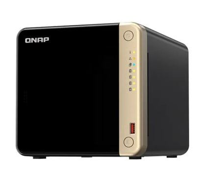 QNAP TS-464-8G 4 Bay NAS Intel Celeron N5095 Quad core 8GB DDR4 2xM.2 2280 PCle 2x2.5GbE 1xSlot P...