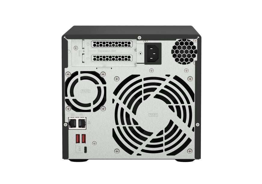 QNAP TS-473A-8G 4 Bay NAS 8G DDR4 AMD V1500B quad-core 2.2 GHz processor 2x M.2 2280 PCIe Gen3 x1... - Image 4